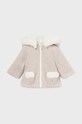 Кофта для младенцев Mayoral Newborn с капюшоном бежевый 2447.2E.Newborn.9BYH