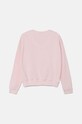Dětská bavlněná mikina United Colors of Benetton 3J68C10L8.G.Seasonal růžová AW24