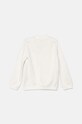 United Colors of Benetton bluza bawełniana dziecięca 3J70G5037.P.Seasonal biały AW24