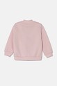 United Colors of Benetton bluza bawełniana dziecięca 3J70G5037.P.Seasonal różowy AW24