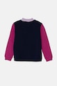 United Colors of Benetton bluza bawełniana dziecięca 3J70G5037.P.Seasonal fioletowy AW24