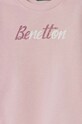 Дівчинка Дитяча бавовняна кофта United Colors of Benetton 3J70G10F8.P.Seasonal рожевий