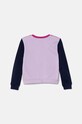 United Colors of Benetton bluza bawełniana dziecięca 3J70G10F8.P.Seasonal fioletowy AW24