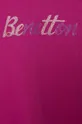 Девочка Детская хлопковая кофта United Colors of Benetton 3J70G10F8.P.Seasonal фиолетовой