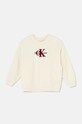 Calvin Klein Jeans bluza dziecięca IG0IG02738.9BYH. beżowy AW24