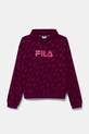 Детская кофта Fila LOITZ узор фиолетовой FAT0576