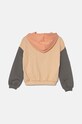 Дитяча бавовняна кофта United Colors of Benetton 3J68C203Q.G.Seasonal помаранчевий AW24