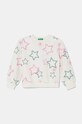 United Colors of Benetton felpa per bambini senza bianco 39T6G10FR.P.Seasonal