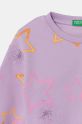 BIMBA United Colors of Benetton felpa per bambini 39T6G10FR.P.Seasonal violetto