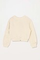 United Colors of Benetton hanorac de bumbac pentru copii uni bej 33NVC400B.G.Seasonal