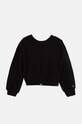 United Colors of Benetton bluza bawełniana dziecięca bawełna czarny 33NVC400B.G.Seasonal