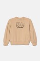 Детская хлопковая кофта United Colors of Benetton хлопок бежевый 33NVC10K3.G.Seasonal