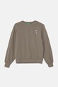 Дитяча бавовняна кофта United Colors of Benetton бавовна зелений 33NVC10K3.G.Seasonal