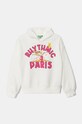 Детская хлопковая кофта United Colors of Benetton x Looney Tunes с капюшоном белый 3J68C204B.G.Seasonal