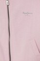 DÍVKA Dětská bavlněná mikina Pepe Jeans VICKY PG581337 růžová