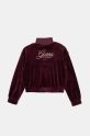 Dětská mikina Guess J4BQ21.KCH92.9BYH burgundské AW24