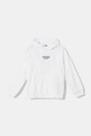 Guess bluza bawełniana dziecięca z kapturem biały J4BQ31.KAV33.9BYH