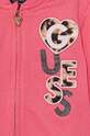 Fete Guess hanorac de bumbac pentru copii K4BQ04.KAX73.9BYH roz
