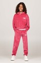 Dětská mikina Tommy Hilfiger růžová KG0KG08192.9BYH.128.176