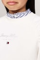 DÍVKA Dětská mikina Tommy Hilfiger KG0KG08194.9BYH.128.176 bílá