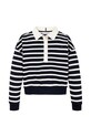 Tommy Hilfiger bluza bawełniana dziecięca KG0KG08362.9BYH.128.176 granatowy AW24
