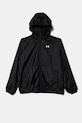 Otroška jakna Under Armour SPORT WINDBREAKER JKT S kapuco črna 1384206