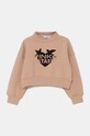 Pinko Up bluza dziecięca z elastanem pomarańczowy F4PIBGSW170