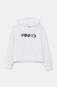 Дитяча кофта Pinko Up з капюшоном білий F4PIJGHS091