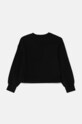 Παιδική μπλούζα Pinko Up F4PIJGSW090 μαύρο AW24