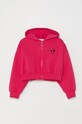 Детски суичър Pinko Up с качулка розов F4PIJGZH089