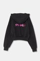 Детски суичър Pinko Up F4PIJGZH089 черен AW24