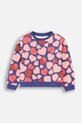 Coccodrillo bluza copii cu modele violet ZC4132101HGK