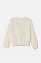Бавовняна кофта для немовлят United Colors of Benetton 3J68G10HI.P.Seasonal бежевий AW24