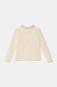 Детский лонгслив United Colors of Benetton 3Q8DG10H2.P.Seasonal бежевый AW24