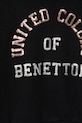 Dziewczynka United Colors of Benetton bluza dziecięca 39M2C203W.G.Seasonal czarny