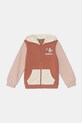 Детская кофта United Colors of Benetton с капюшоном оранжевый 39M2G503G.P.Seasonal