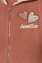 Fete United Colors of Benetton bluza copii 39M2G503G.P.Seasonal portocaliu