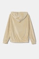 Dětská velurová mikina United Colors of Benetton 37JBC203V.G.Seasonal béžová AW24
