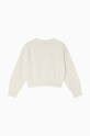 Παιδική βαμβακερή μπλούζα Patrizia Pepe J046 7M0854 λευκό AW24