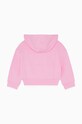 Dětská bavlněná mikina Patrizia Pepe J046 7M0857 růžová AW24