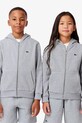 Lacoste felpa per bambini con grigio SJ9723.