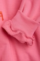 Mini Rodini bluza bawełniana dziecięca Parrot 2462012028 różowy