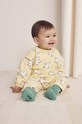 Кофта для младенцев Bobo Choses Freedom Bird узор жёлтый 224AB027