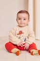 Bobo Choses bluza bebe Magic Flute print bej 224AB028