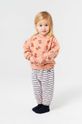 Bobo Choses bluza niemowlęca Hungry Squirrel pomarańczowy 224AB034