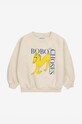 Bobo Choses hanorac de bumbac pentru copii Wonder Horse 224AC038 bej AW24