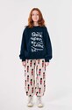 Bobo Choses hanorac de bumbac pentru copii Once Upon a Time bleumarin 224AC041