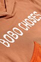 Bobo Choses hanorac de bumbac pentru copii maro 224AC060