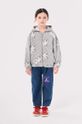 Bobo Choses felpa in cotone bambino/a Freedom Bird 224AC061 grigio