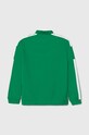 Detská mikina adidas Performance SQ21 TRKT GP6456 zelená AW24